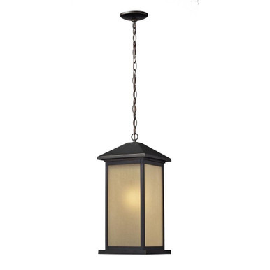 Vienna 1 Light Small Outdoor Pendant by Z-Lite - 548CHB-ORB