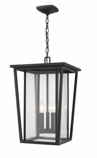 Seoul 2 Light Medium Outdoor Chain Pendant 21.25 Inch Tall by Z-Lite - 571CHXL