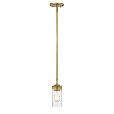 Calliope One Light Mini Pendant by Z-Lite - 617MP-FB