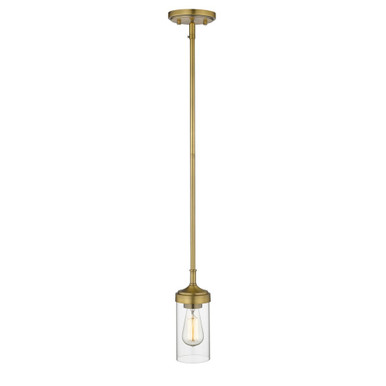 Calliope One Light Mini Pendant by Z-Lite - 617MP-FB