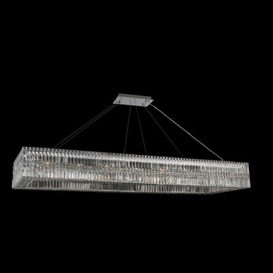Rettangolo 20 Light Large Island Pendant by Allegri - 035062-010-FR001