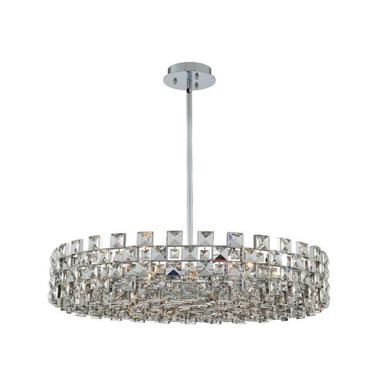 Piazze 12 Light Oversized Pendant by Allegri - 036657