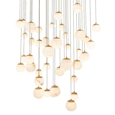 Pisces 317W 41 LED Light Oversized Pendant by Modern Forms - PD-34441S