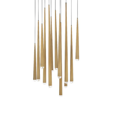 Cascade 98 Watt 13 LED Large Pendant by Modern Forms - PD-41713S