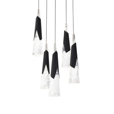 Kilt 38.7W 5 LED Light Large Pendant by Modern Forms - PD-44405R