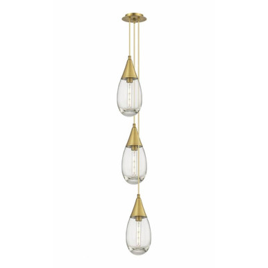 Malone 3 Light Cord Hung Small Pendant by Innovations - 103-450-1P-G450-6