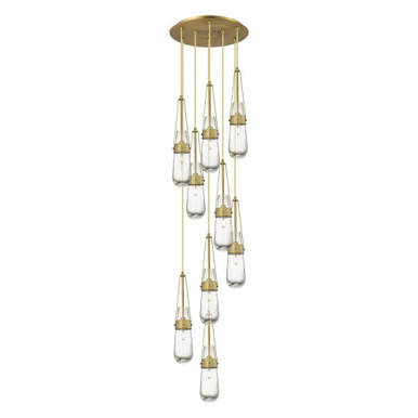 Milan 9 Light Large Pendant by Innovations - 119-452-1P-G452-4