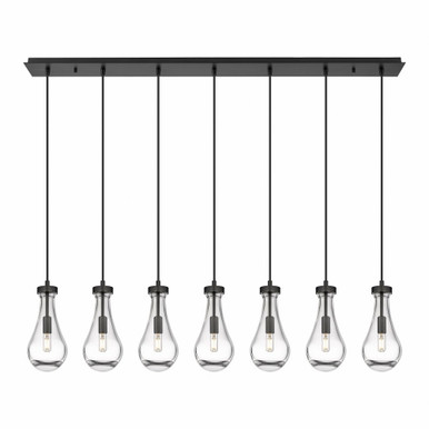 Owego 7 Light Oversized Linear Pendant by Innovations - 127-451-1P-G451-5