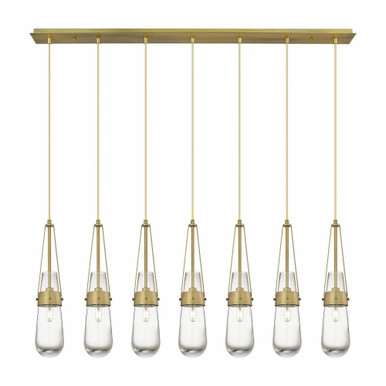 Milan 7 Light Oversized Linear Pendant by Innovations - 127-452-1P-G452-4