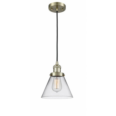 Cone 1 Light Small Pendant by Innovations 201C-G4