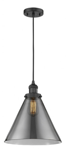 Cone 1 Light Medium Pendant by Innovations 201C-G4L-L - 201C-G4L-L