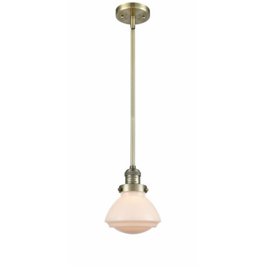 Olean 1 Light Stem Hung Small Pendant by Innovations - 201S-G32