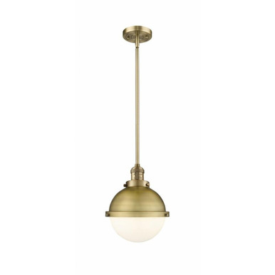 Hampden 1 Light Small Pendant 9 Inch Wide by Innovations - 201S-HFS-8
