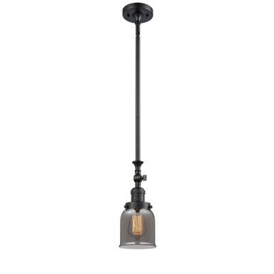Bell 1 Light Adjustable Mini Pendant 11.63 X 5 Inch Wide by Innovations - 206-G5
