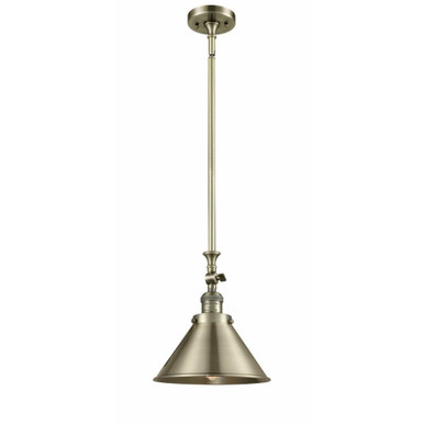 Briarcliff 1 Light Steel Small Pendant by Innovations - 206-M10