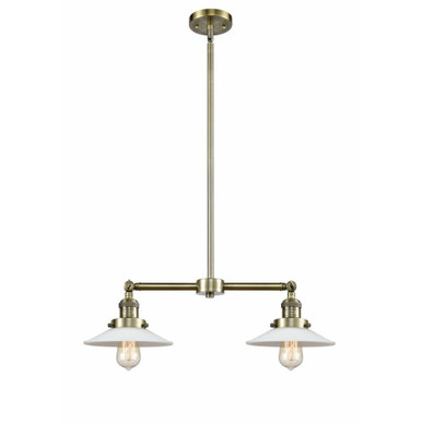 Halophane 2 Light Large Island Pendant by Innovations - 209-G1