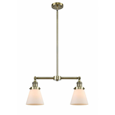 Cone 2 Light Large Island Pendant by Innovations 209-G6