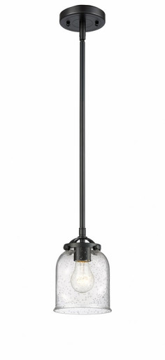 Bell 1 Light Mini Stem Hung Pendant 7.38 Inch Tall by Innovations - 284-1S-G5