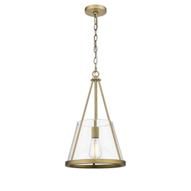 Lux 1 Light Medium Pendant by Innovations - 383-1S-G384-12