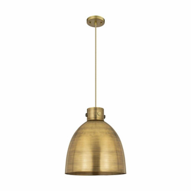 Newton Bell 1 Light Medium Pendant 14 Inch Wide by Innovations - 410-1PL-M412-14