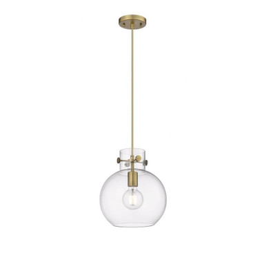 Newton Sphere 1 Light Mini Pendant 11.13 Inch Tall by Innovations - 410-1PM-G410-10