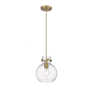 Newton Sphere 1 Light Mini Pendant 9.13 Inch Tall by Innovations - 410-1PS-G410-8