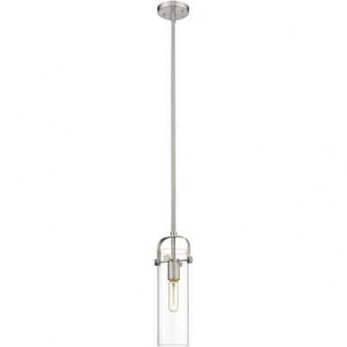 Pilaster 1 Light Restoration Mini Pendant 14.5 Inch Tall by Innovations - 423-1S-4CL-5