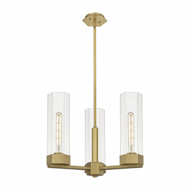 Claverack 3 Light Large Pendant by Innovations - 427-3CR-G427-14