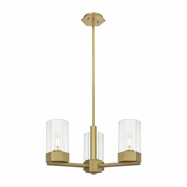 Claverack Three Light Large Pendant by Innovations - 427-3CR-G427-9
