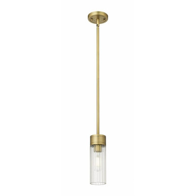 Empire 1 Light Stem Hung Mini Pendant 9.63 Inch Tall by Innovations - 429-1S-G429-8