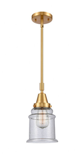 Canton 1 Light Small Stem Hung Pendant 11.13 Inch Tall by Innovations - 447-1S-G18