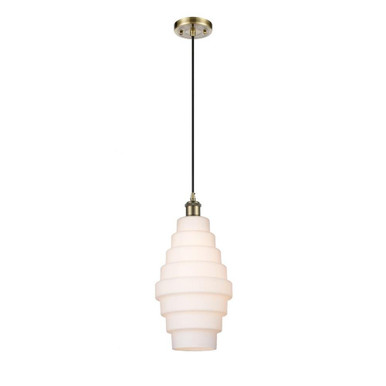 Cascade 100W 1 LED Small Cong Hung Pendant by Innovations - 516-1P-G67