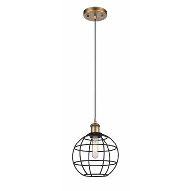 Lake Placid 1 Light Small Pendant 10.63 Inch Tall by Innovations - 516-1P-CE-8