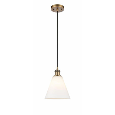 Berkshire 1 Light Small Pendant 11.75 Inch Tall by Innovations - 516-1P-GBC-8