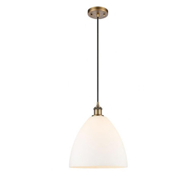 Bristol Glass 1 Light Medium Pendant 14.75 Inch Tall by Innovations - 516-1P-GBD-12