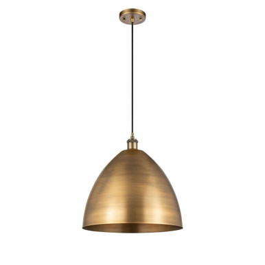 Metal Bristol 1 Light Medium Pendant 18.75 Inch Tall by Innovations - 516-1P-MBD-16
