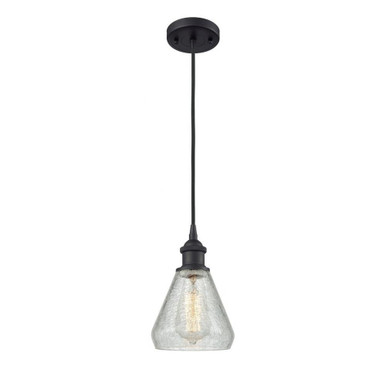 Ballston 1 Light Conesus Mini Pendant by Innovations - 516-1P-BK-G275
