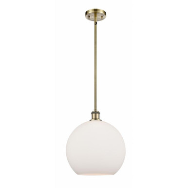 Athens 1 Light Medium Pendant 14.38 Inch Tall by Innovations - 516-1S-G12-12