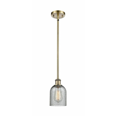 Caledonia 1 Light Industrial Mini Pendant 10 Inch Tall by Innovations - 516-1S-G25