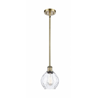 Waverly 1 Light Stem Hung Mini Pendant by Innovations - 516-1S-G362
