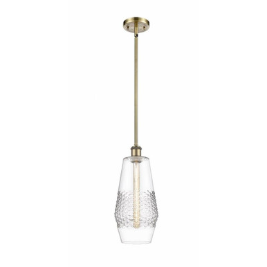 Windham 5W 1 LED Small Pendant 16.5 Inch Tall by Innovations - 516-1S-G68