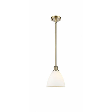 Bristol Glass 1 Light Small Pendant 9.25 Inch Tall by Innovations - 516-1S-GBD-75