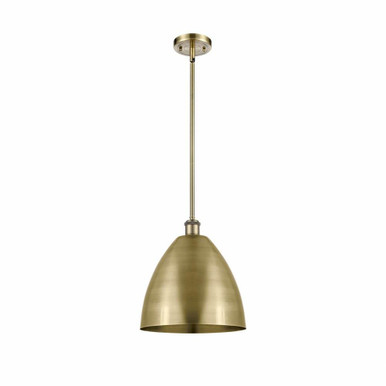 Metal Bristol 1 Light Medium Pendant 12.75 Inch Tall by Innovations - 516-1S-MBD-12