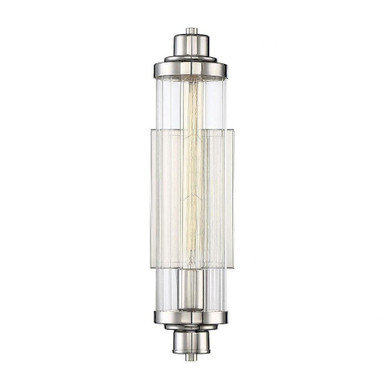 Pike 1 Light Wall Sconce by Savoy House - 9-16000-1