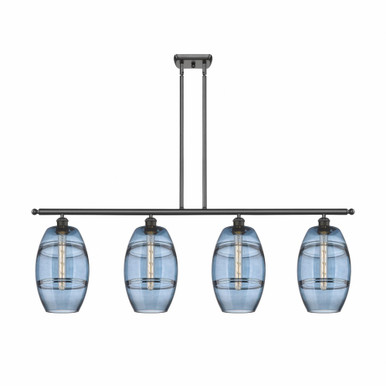 Vaz 4 Light Stem Hung Island Pendant 10.38 Inch Tall by Innovations - 516-4I-G557-8