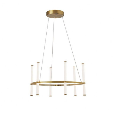 Corvette 6 LED Light Medium Chandelier by Dainolite - CVT-2436C