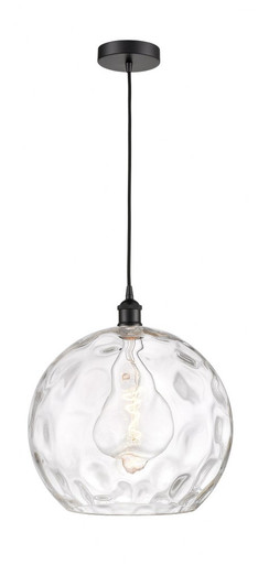 Athens Water Glass 1 Light Medium Pendant 15.88 Inch Tall by Innovations - 616-1P-G1215-14