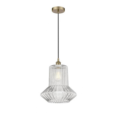 Springwater 1 Light Cord Hung Medium Pendant 15.75 Inch Tall by Innovations - 616-1P-G-G212