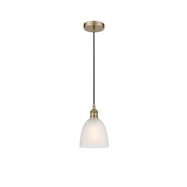 Castile 1 Light Mini Cord Hung Pendant 9.75 Inch Tall by Innovations - 616-1P-G38