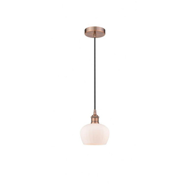 Fenton 1 Light Small Pendant 8.25 Inch Tall by Innovations - 616-1P-G9